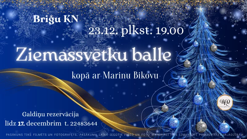 Ziemassvētku balle Briģu KN