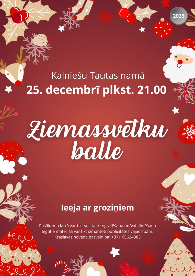 Ziemassvētku balle Kalniešos
