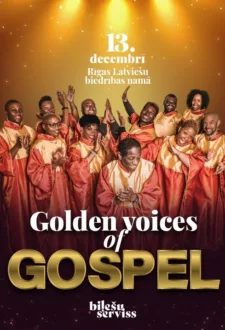 Ziemassvētku koncerts. Golden voices of Gospel.
