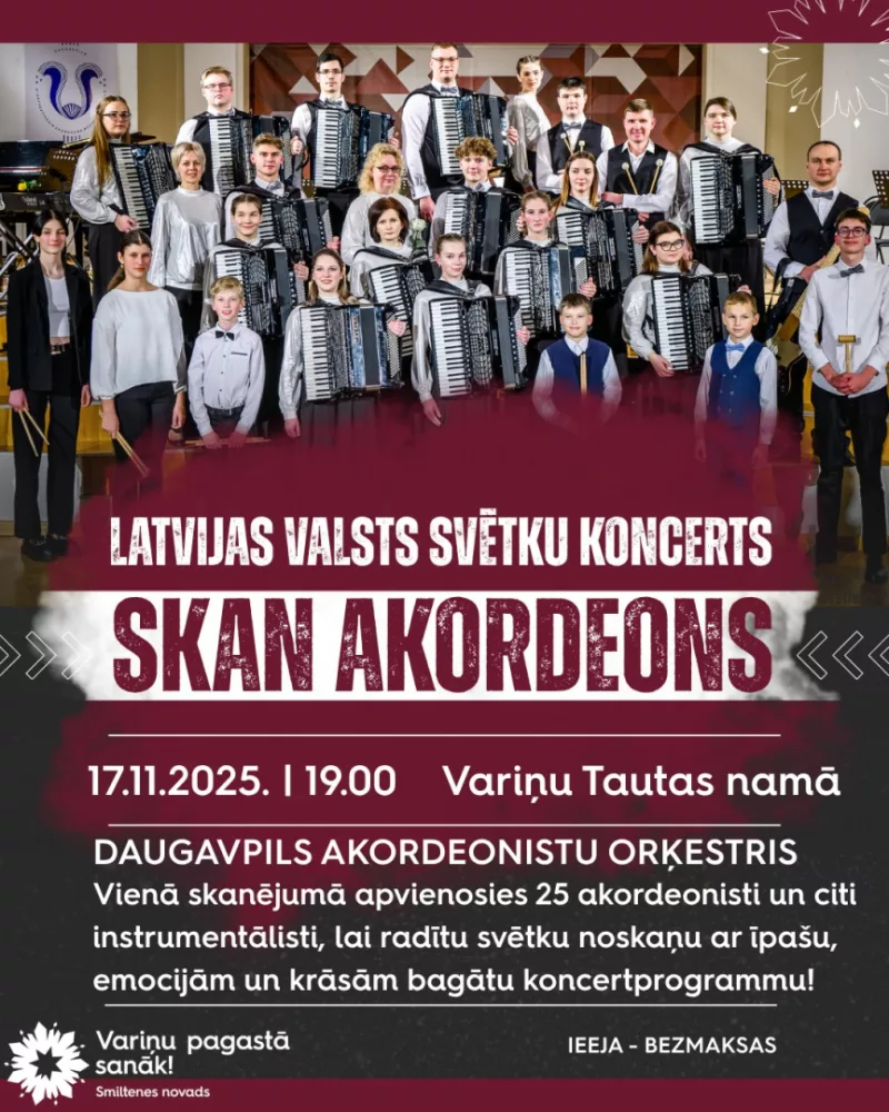  Latvijas valsts svētku koncerts “Skan akordeons!” 