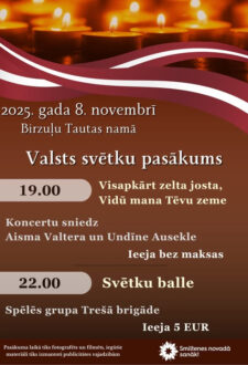 Latvijas valsts svētku pasākums Mēros