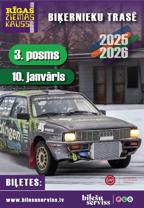 Rīgas ziemas kauss 25/26, 3.posms