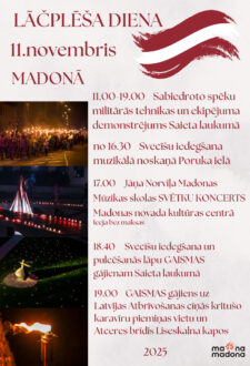 Lāčplēša diena Madonā