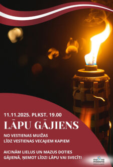 Lāčplēša dienas lāpu gājiens Vestienā