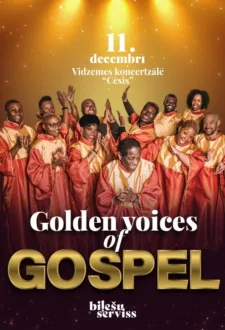 Ziemassvētku koncerts. Golden voices of Gospel.