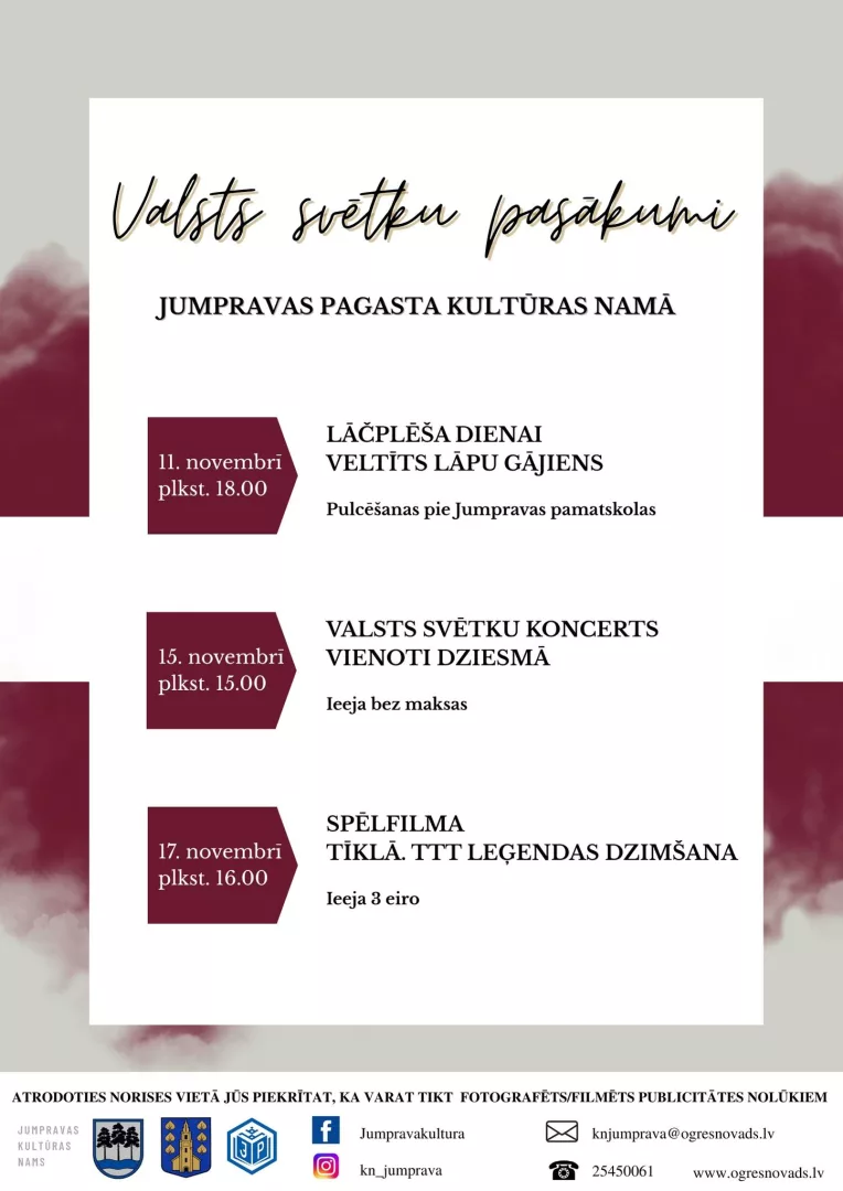 Valsts svētku koncerts VIENOTI DZIESMĀ Jumpravā