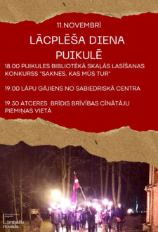 Lāčplēša diena Puikulē