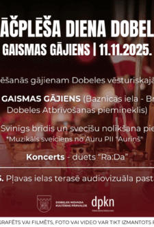 Lāčplēša diena Dobelē | Gaismas gājiens