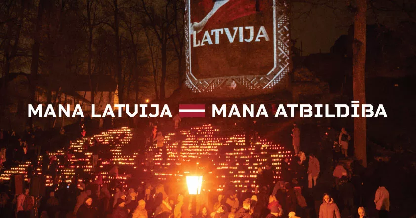 Lāčplēša dienas piemiņas pasākums Cēsīs