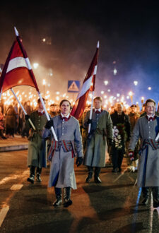 Lāpu gājiens Valmierā