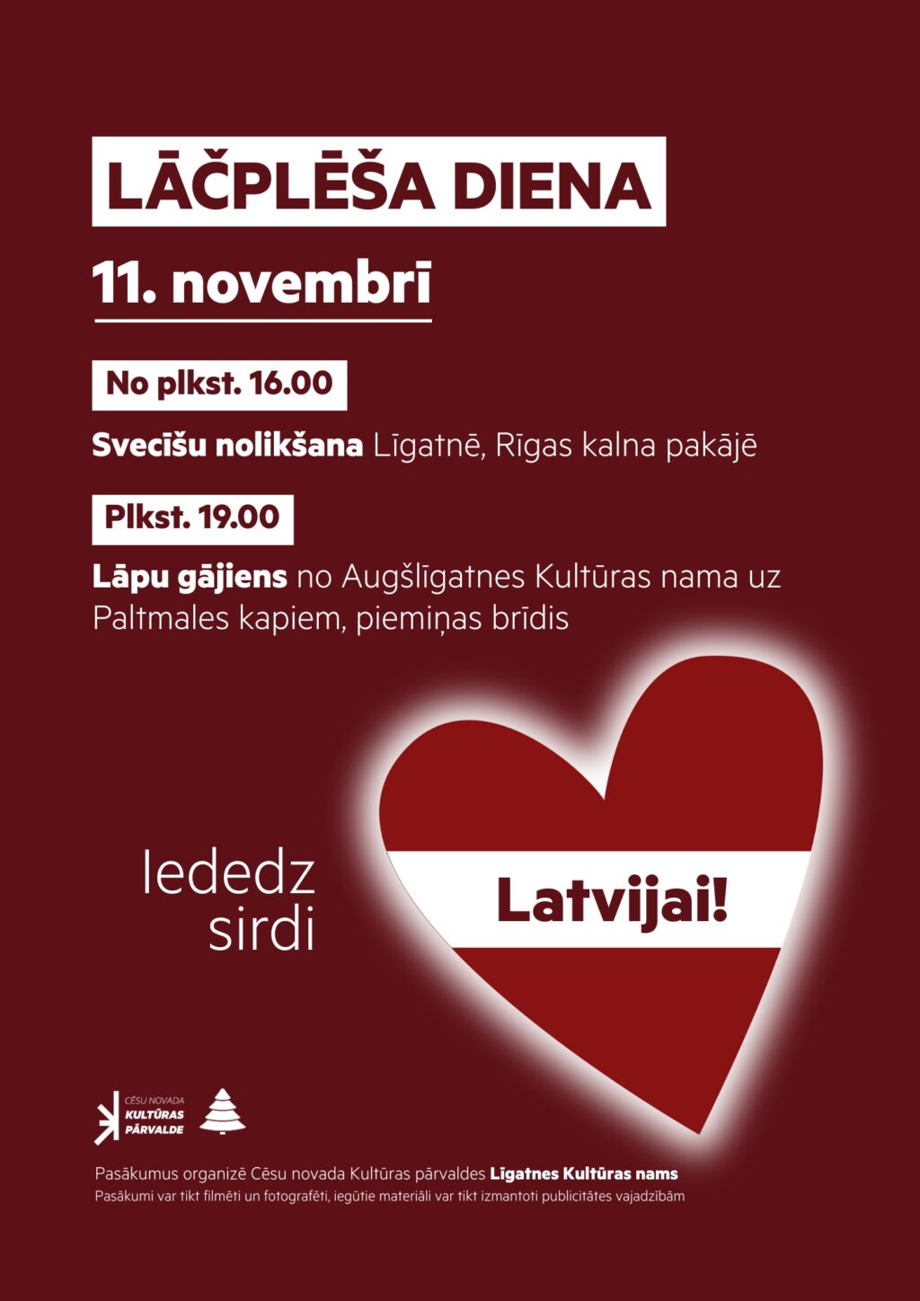 Lāčplēša diena Līgatnes apvienībā