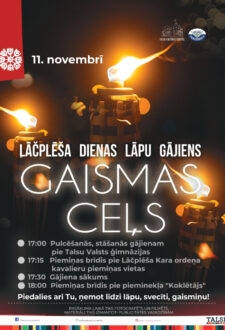 Lāčplēša dienas lāpu gājiens „Gaismas ceļš”