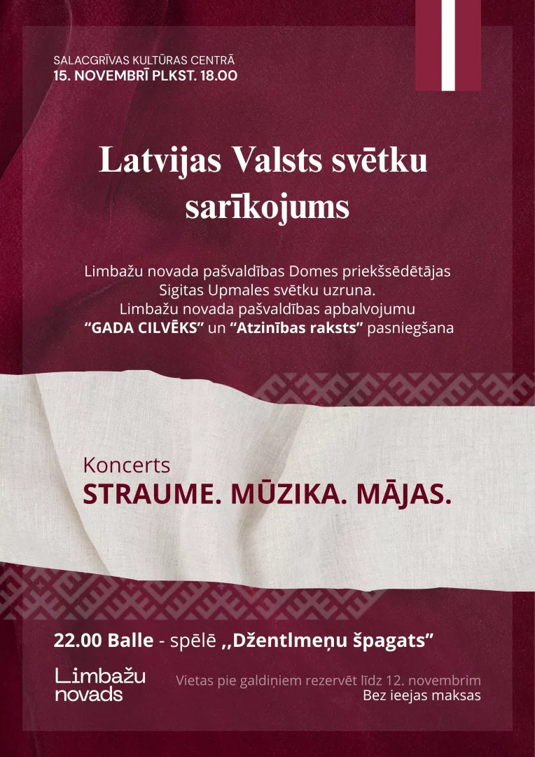 Valsts svētku sarīkojums Salacgrīvā