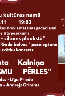 LR Proklamēšanas gadadienai veltīts pasākums „Latvija – siltums plaukstā”