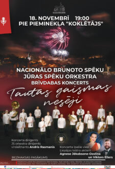 Nacionālo bruņoto spēku Jūras spēku orķestra brīvdabas koncerts