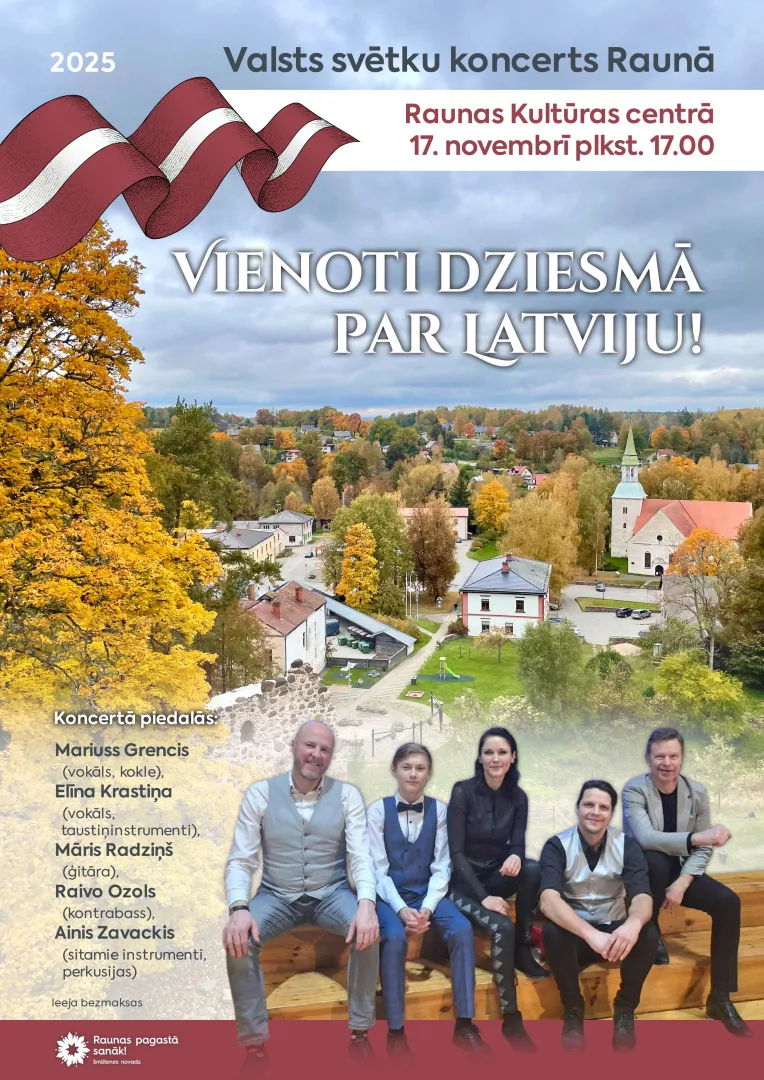 Valsts svētku koncerts Raunā