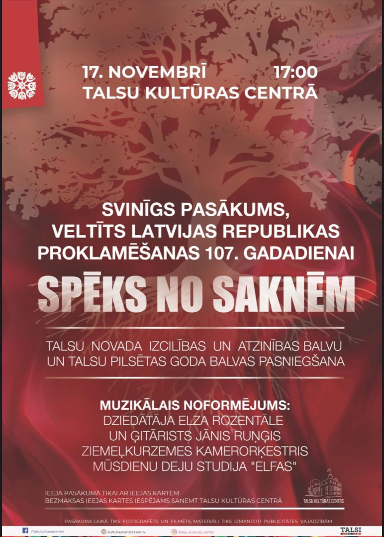 LR 107. gadadienai veltīts pasākums „Spēks no saknēm”