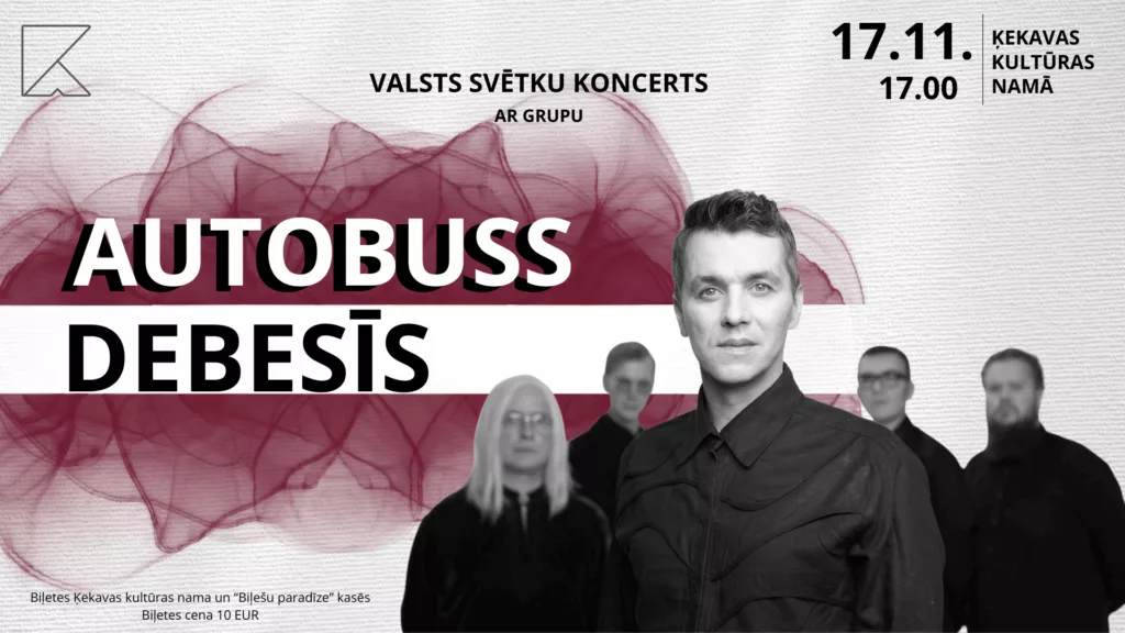 Valsts svētku koncerts ar grupu AUTOBUSS DEBESĪS