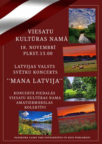 Valsts svētku koncerts "Mana Latvija"