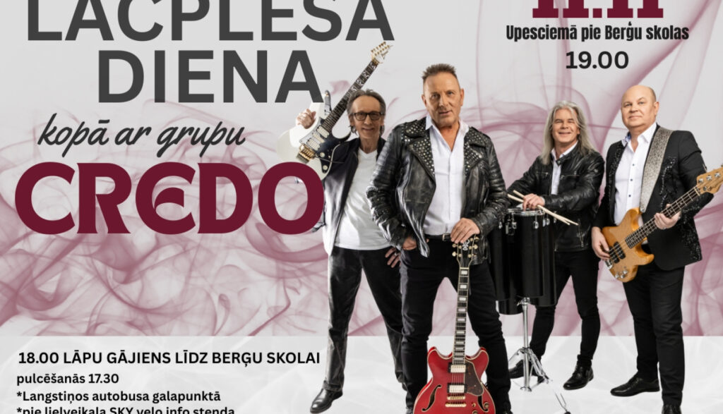 LĀČPLĒŠA DIENA GARKALNES PAGASTĀ