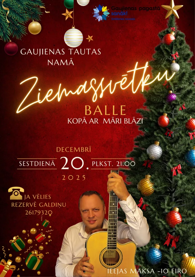 Koncerts un balle Gaujienā