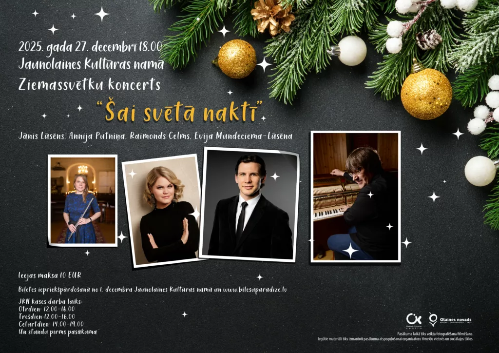 “Šai svētā naktī ” Jānis Lūsēns. Annija Putniņa, Raimonds Celms, Evija Mundeciema-Lūsēna