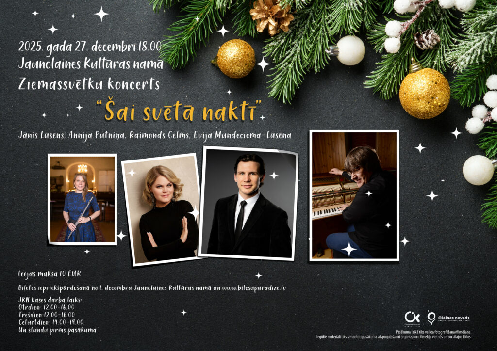 “Šai svētā naktī ” Jānis Lūsēns. Annija Putniņa, Raimonds Celms, Evija Mundeciema-Lūsēna