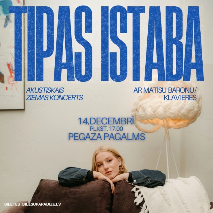 TIPAS ISTABA | Akustiskais ziemas koncerts ar Matīsu Baronu
