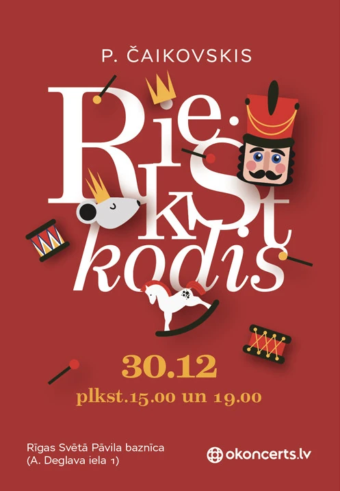 Jaungada koncerts 'Riekstkodis' – mūzika no baleta ar jaunām ērģelēm uz skatuves!