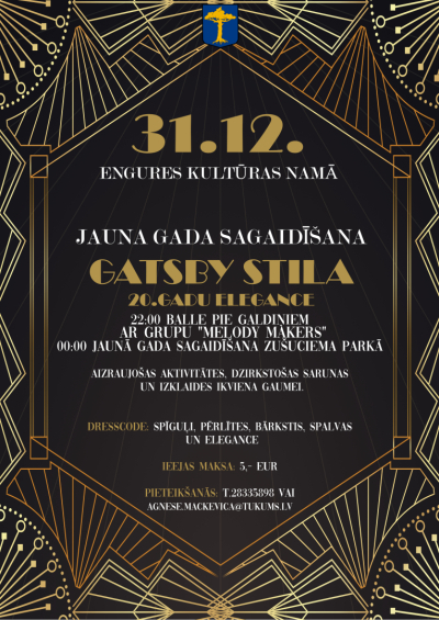 Jaunā gada sagaidīšana Engurē