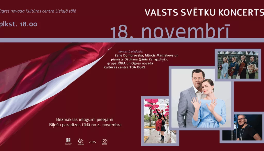 Valsts svētku koncerts Ogrē