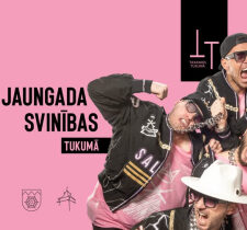 Jaungada svinības Tukumā