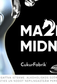 Masked midnight – Jaungada sagaidīšanas ballīte naktsklubā Cukurfabrik`