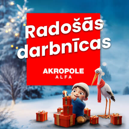 Ziemassvētku darbnīcas “AKROPOLE Alfa”