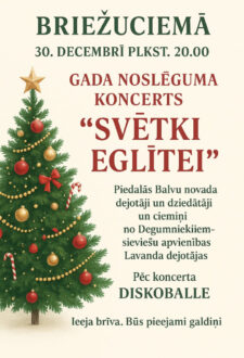 Gada noslēguma koncerts "Svētki eglītei" un Diskoballe
