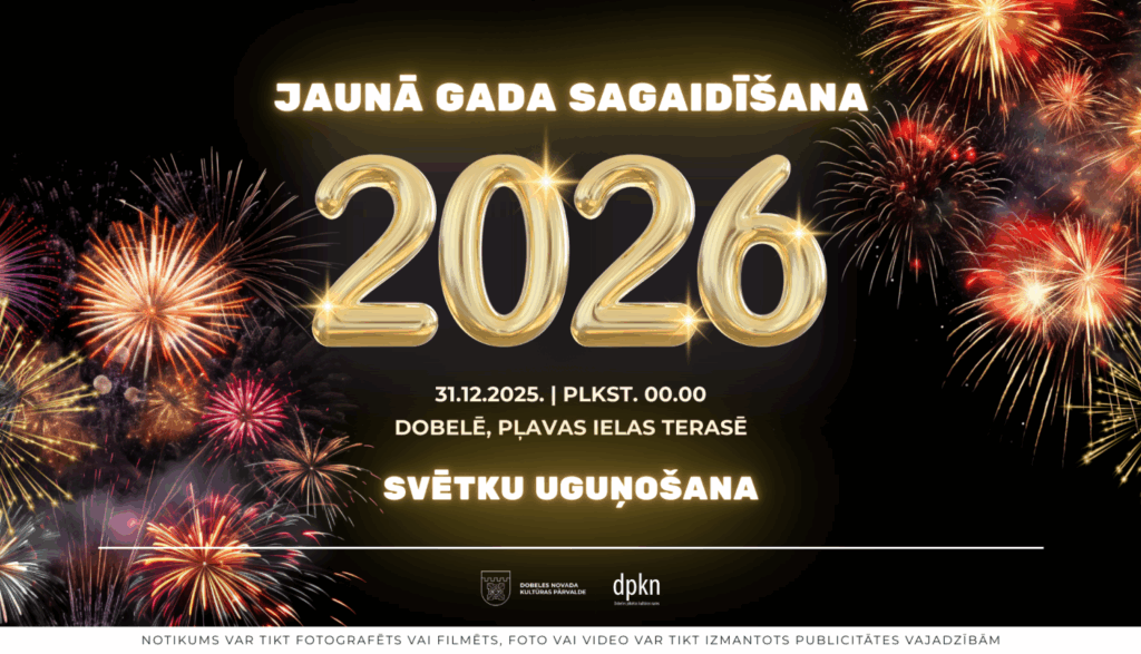 Jaunā gada sagaidīšana Dobelē