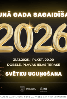Jaunā gada sagaidīšana Dobelē