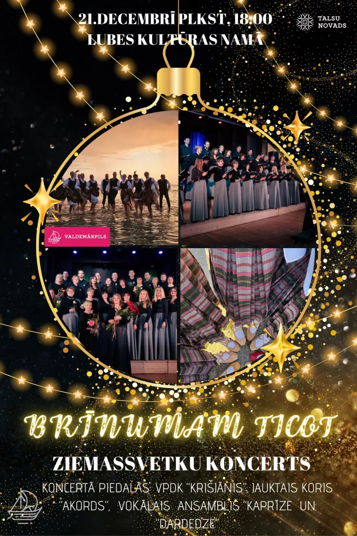 Koncerts „Brīnumam ticot”