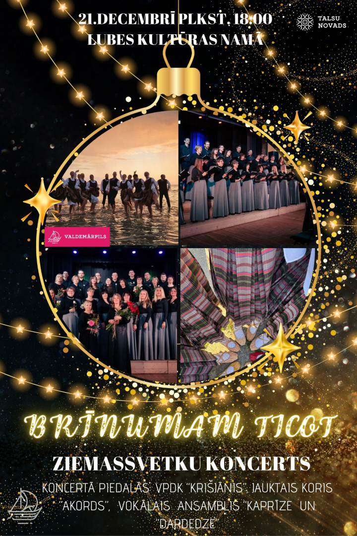 Koncerts „Brīnumam ticot”