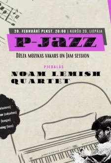 P-JAZZ | Noam Lemish Quartet + Jam Session