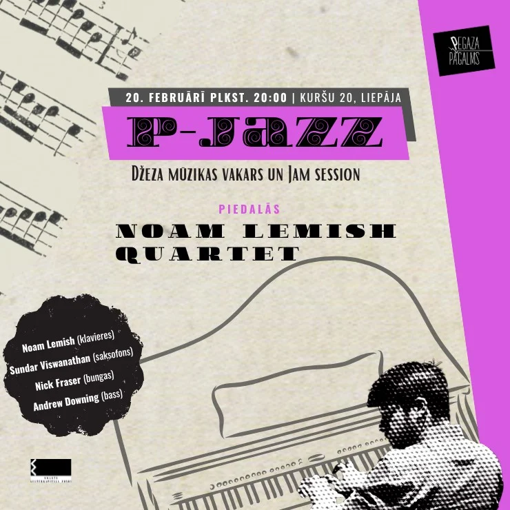 P-JAZZ | Noam Lemish Quartet + Jam Session