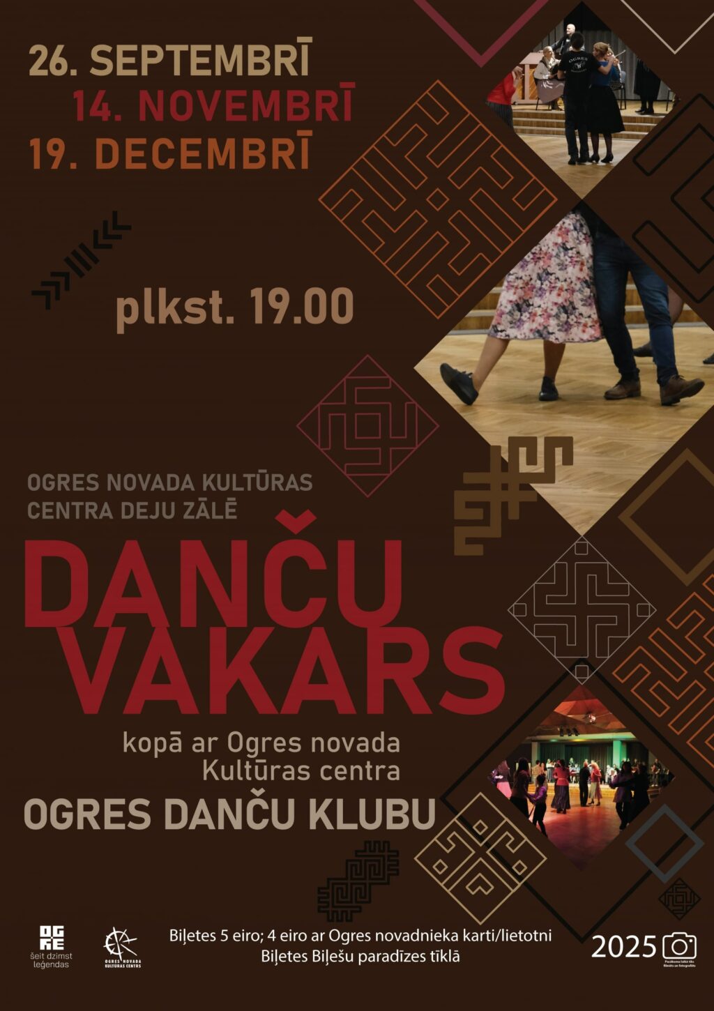 DANČU VAKARS kopā ar ONKC Ogres danču klubu