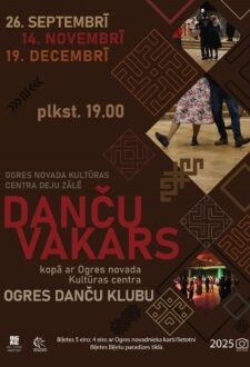 DANČU VAKARS kopā ar ONKC Ogres danču klubu