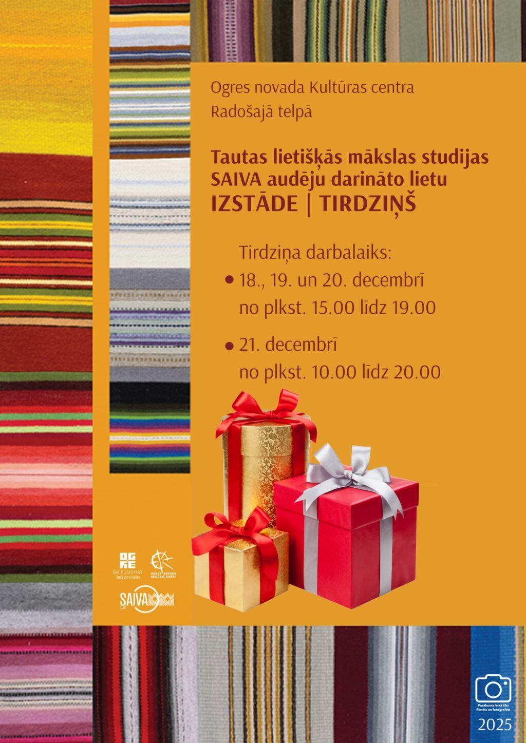 TLMS SAIVA audēju darināto lietu izstāde / tirdziņš