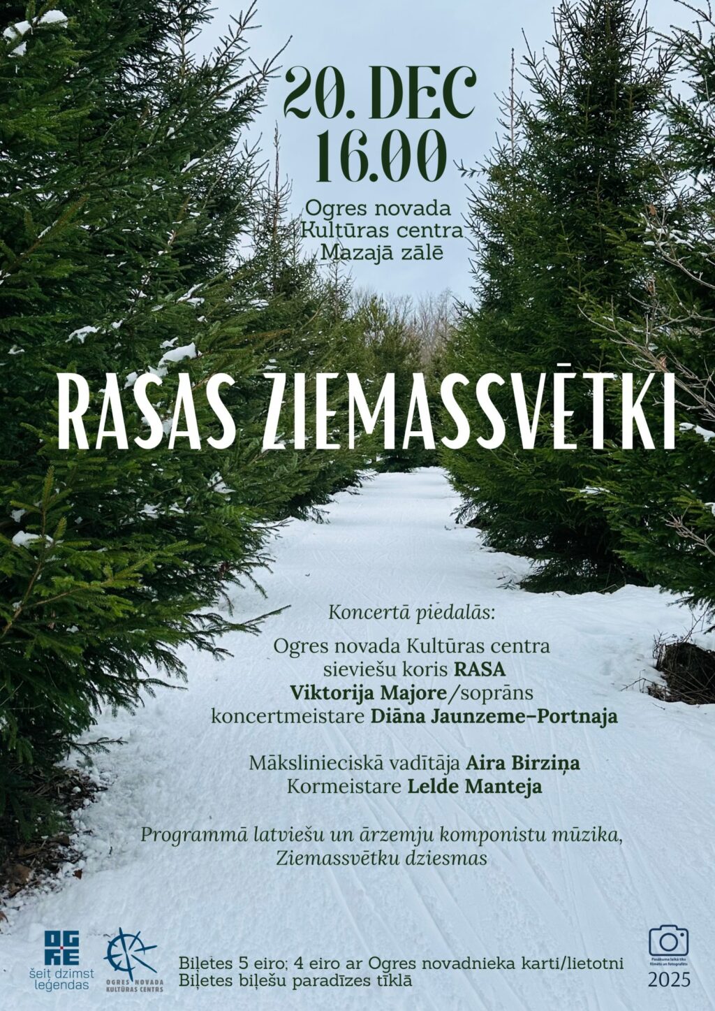 ONKC Sieviešu kora RASA Ziemassvētku koncerts