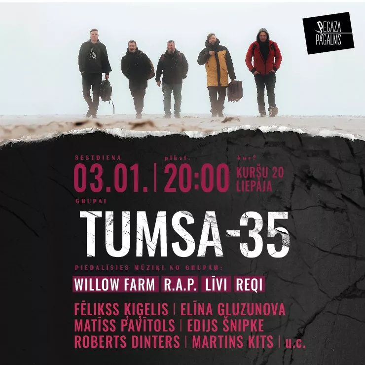 Grupai TUMSA – 35. Stāvkoncertrs
