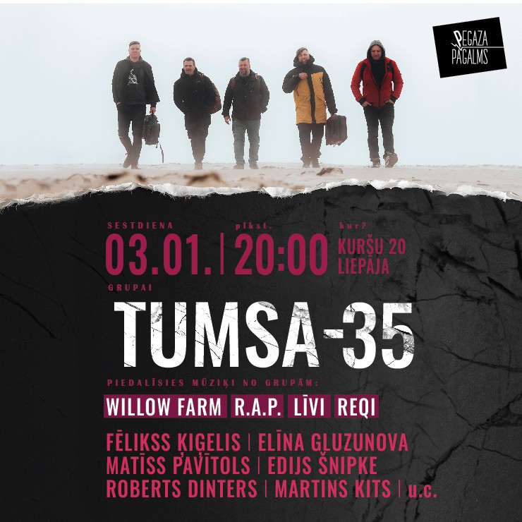 Grupai TUMSA – 35. Stāvkoncertrs