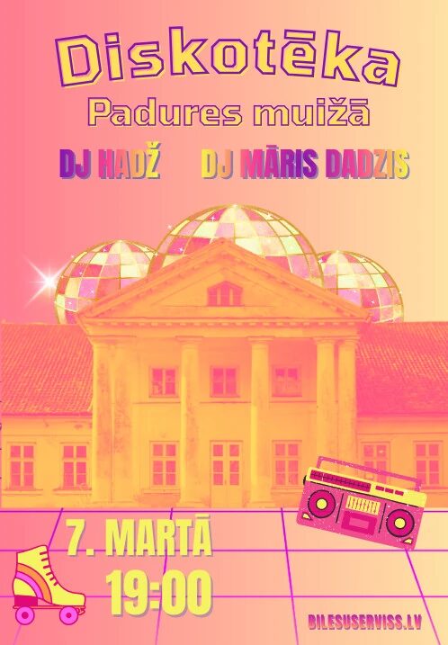 Diskotēka Padures muižā