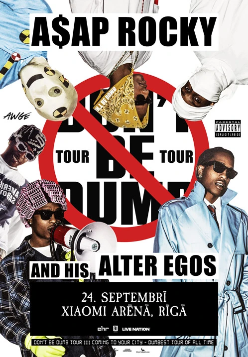 A$AP Rocky – Don’t Be Dumb World Tour