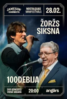 Nostalģijas minifestivāls: Žoržs Siksna un 100 Debija